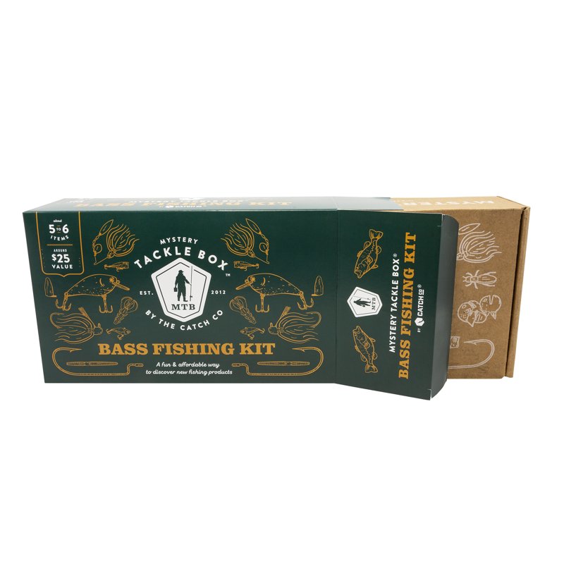 Mystery Tackle Box Regular Bass Fishing Lure Kit Freshwater 1-Count