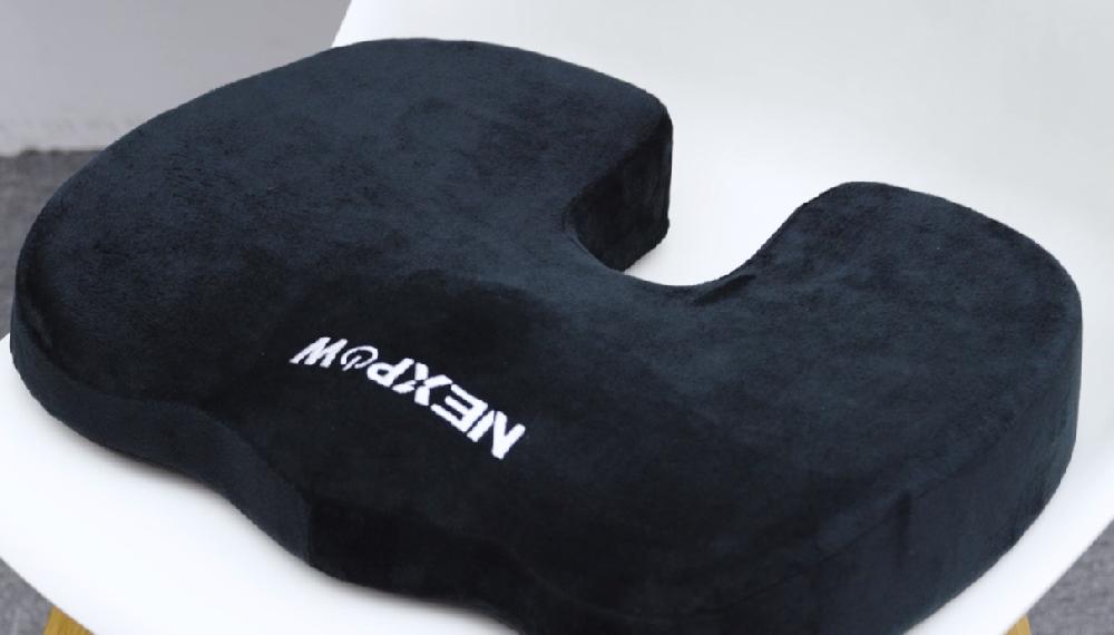 NEXPOW Memory Foam Seat Cushion Cooling Gel Butt Pillow For Tailbone Pain Relief - Chair Cushion Car Seat Cushion Butt Pillow