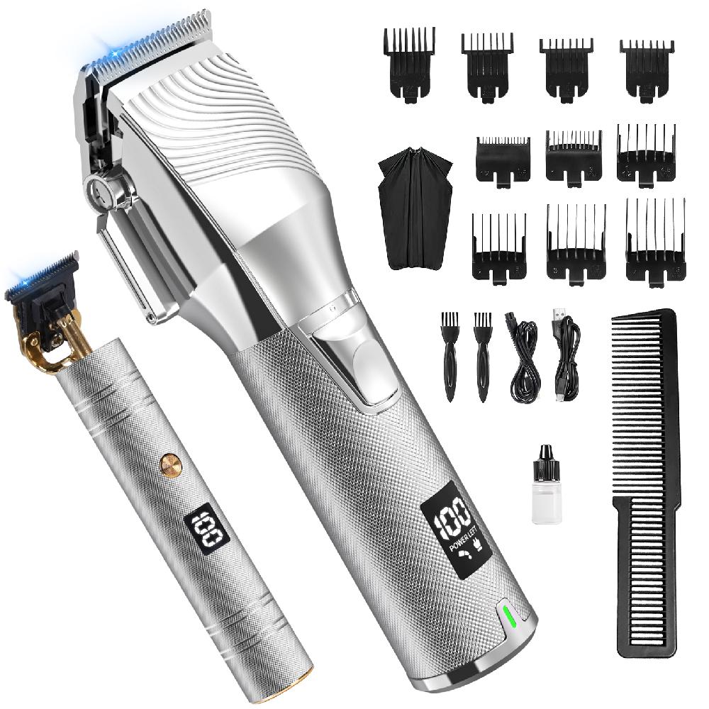 NEXPURE Hair Clippers Cordless Beard Trimmer For Men LCD Display Hair Clippers And Trimmer Sets Haircut Beauty Kit For Men