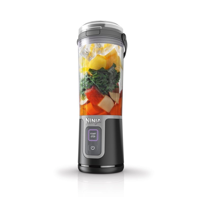Ninja Blast 16 oz Portable Personal Blender with Leak Proof Lid and Easy Sip Spout Smoothie Blender Black BC100BK