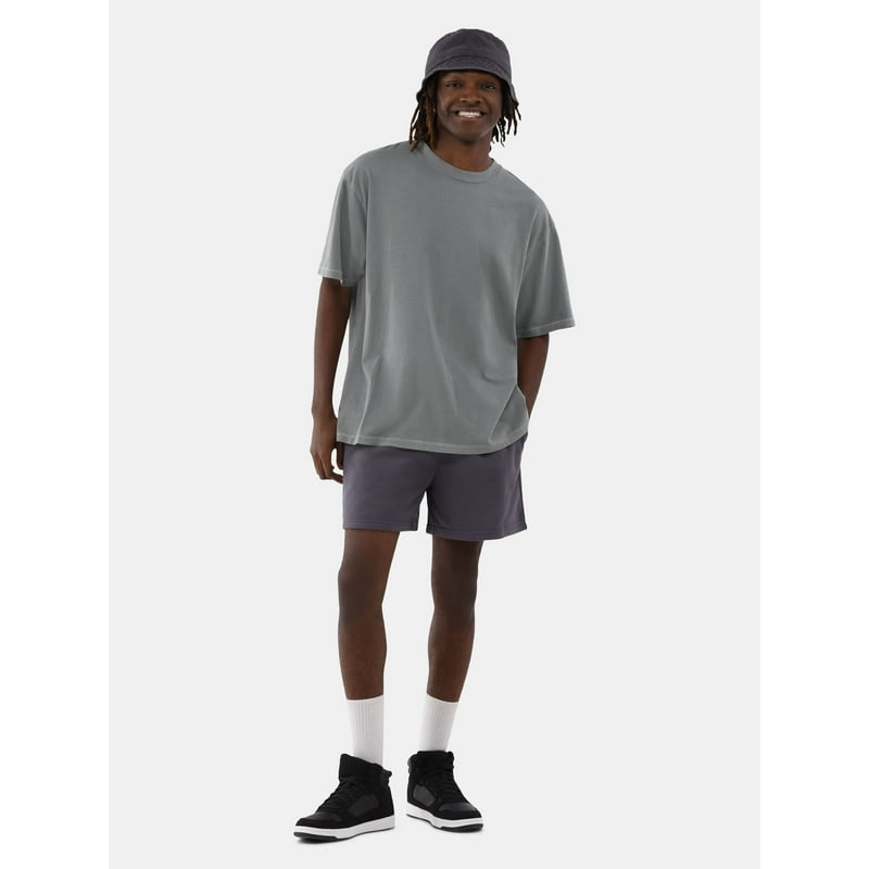 No Boundaries All Gender Cotton Oversize Tee With Short Sleeves Men's And Big Men's