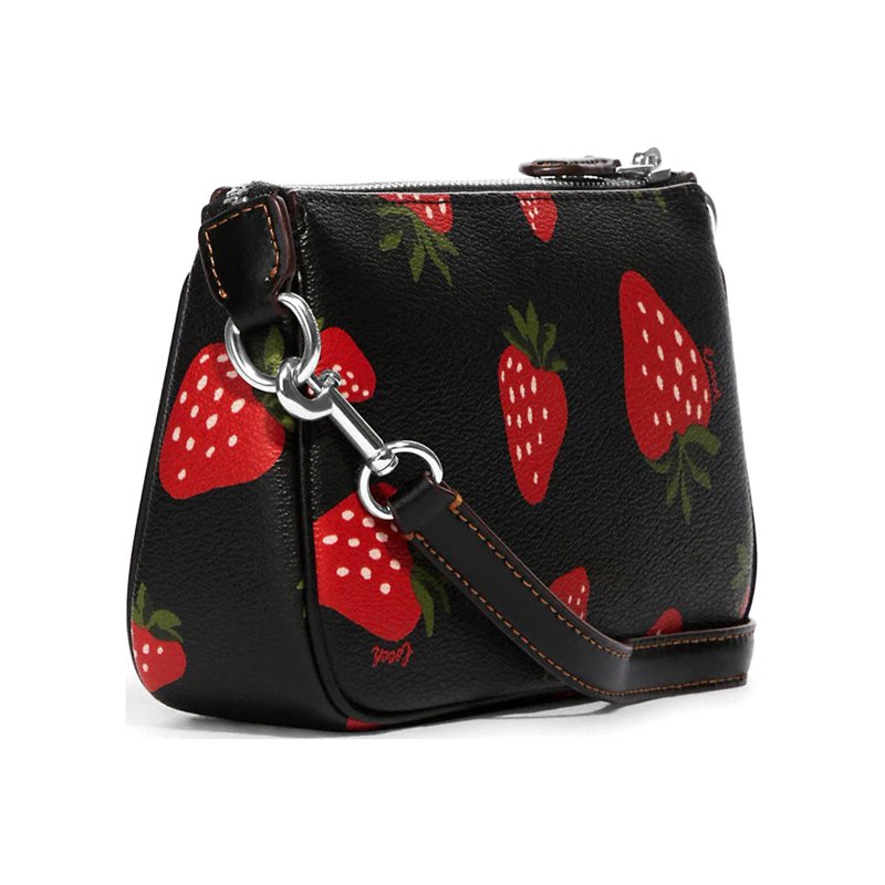 Nolita 19 With Wild Strawberry Print (Black Multi)