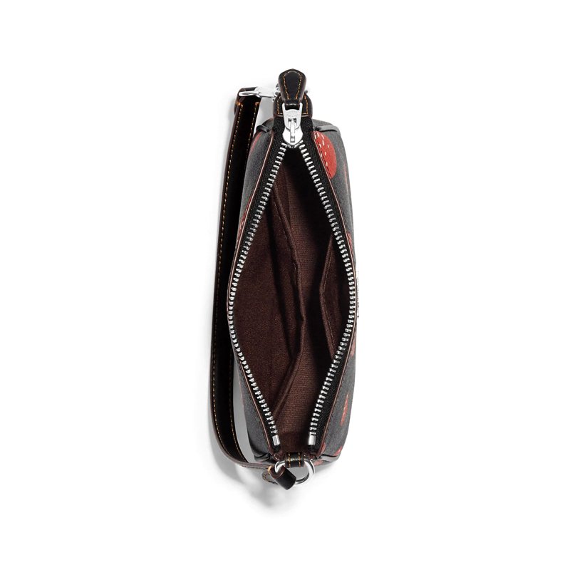 Nolita 19 With Wild Strawberry Print (Black Multi)