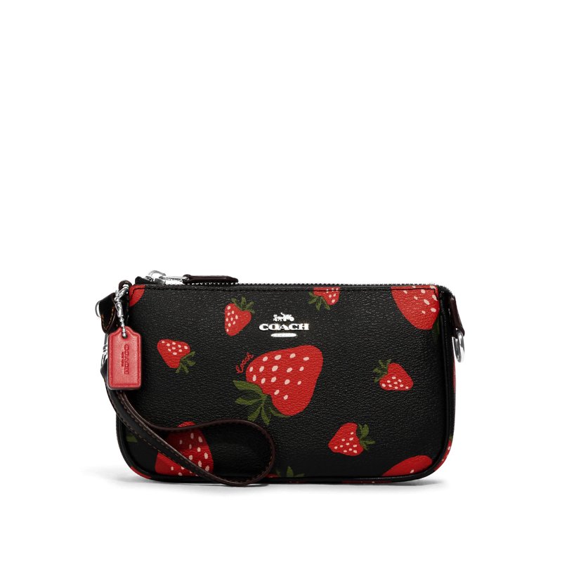 Nolita 19 With Wild Strawberry Print (Black Multi)