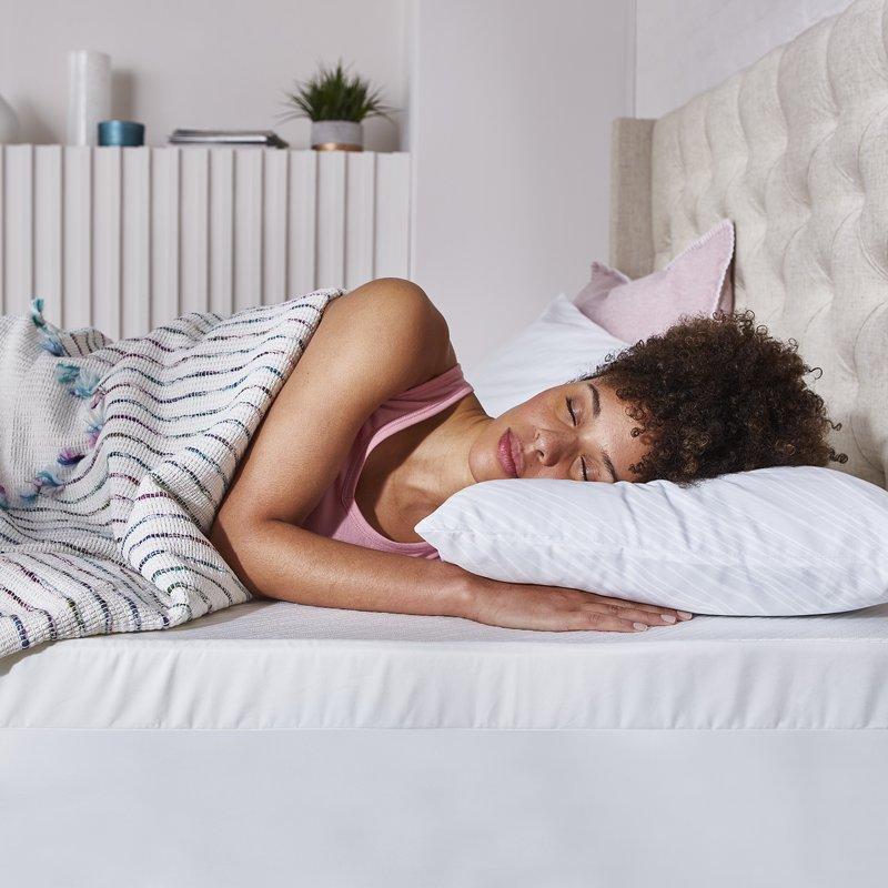 Nue By Novaform Gel Memory Foam Micro-Cushion Pillows Queen Size Fresh & Cool Washable White 2 Pack