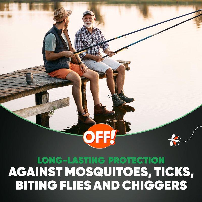 OFF Deep Woods Sportmen Insect & Mosquito Repellent Aerosol Bug Spray With Protection From Mosquitoes And Ticks 8 Oz