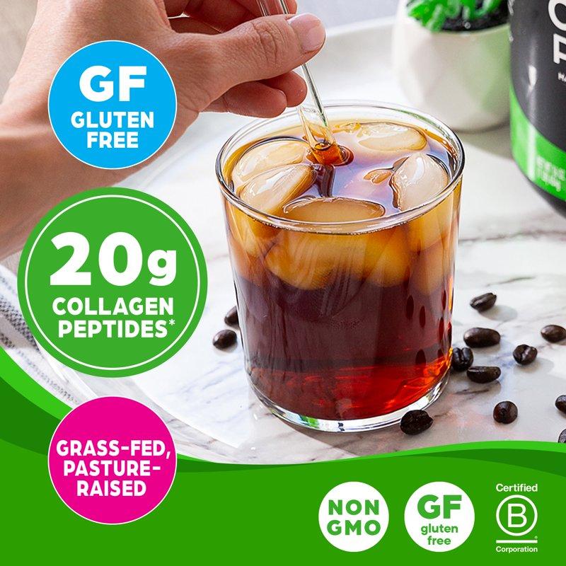 Orgain Hydrolyzed Grass Fed 20g Collagen Peptides Powder Unflavored 1lb