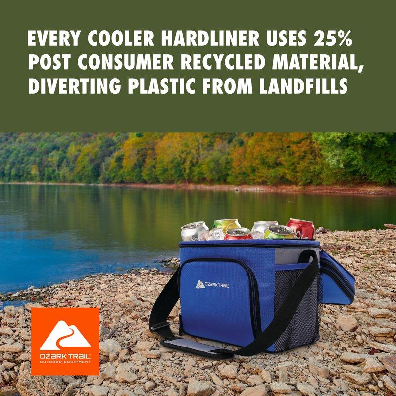 Ozark Trail Soft-Sided 12-Can Cooler Blue