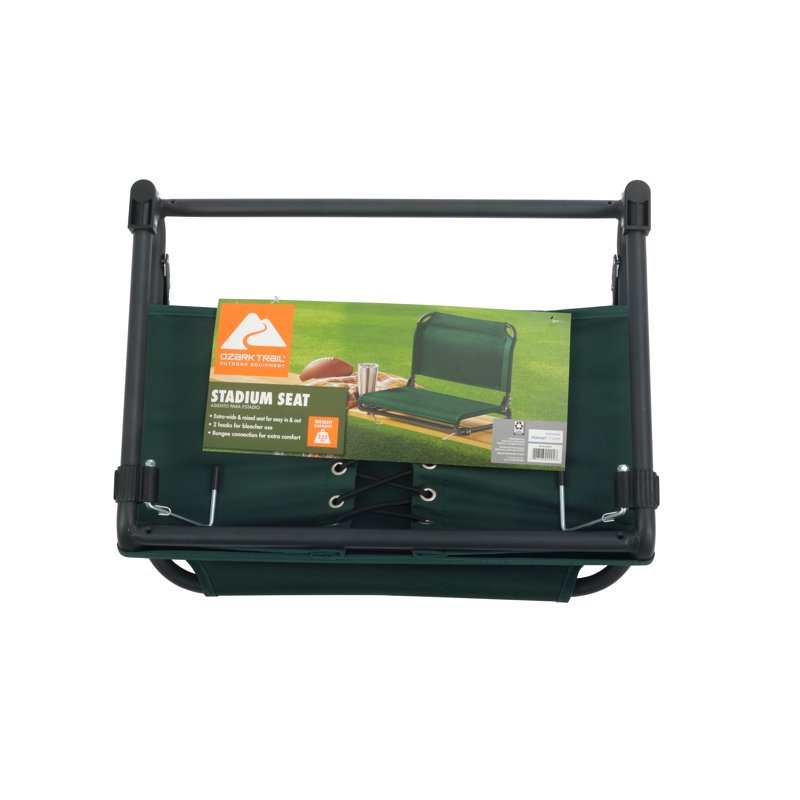 Ozark Trail Stadium Seat Dark Green