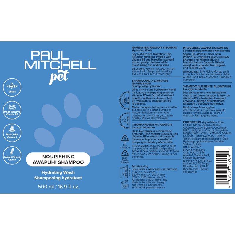 Paul Mitchell Pet Nourishing Awapuhi Shampoo 16.9 Oz