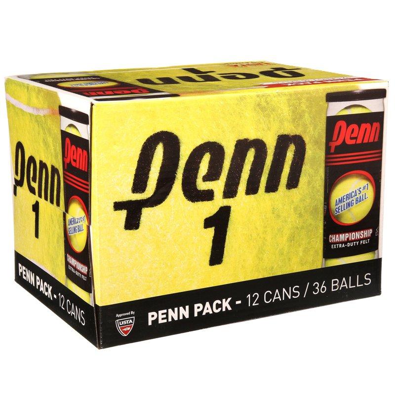 Penn Championship Extra Duty Tennis Balls (12 Cans 36 Balls)