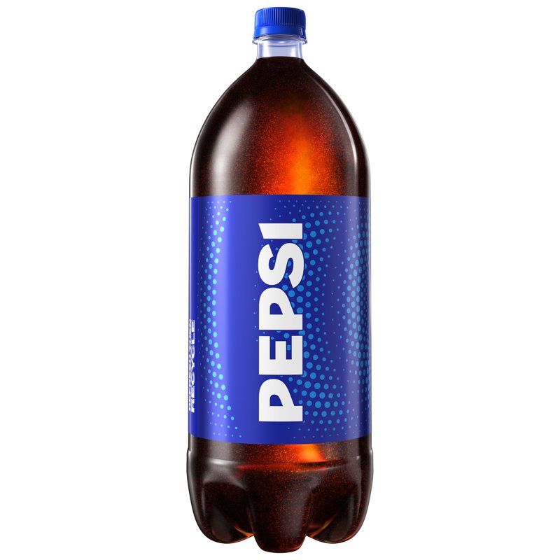 Pepsi Cola Soda Pop 2 Liter Bottle