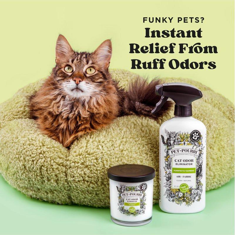 Pet Evd 16.0oz Purrfectly Bamboo Btl Natl 6/CS