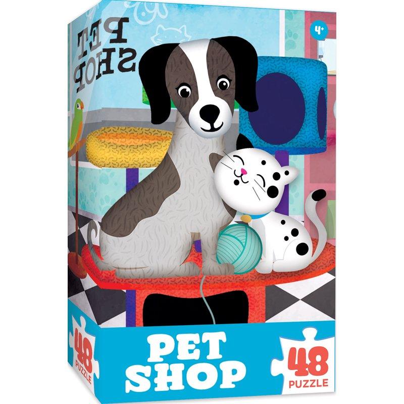 Pet Shop 48 Pieces Interlocking Jigsaw Puzzle For Kids