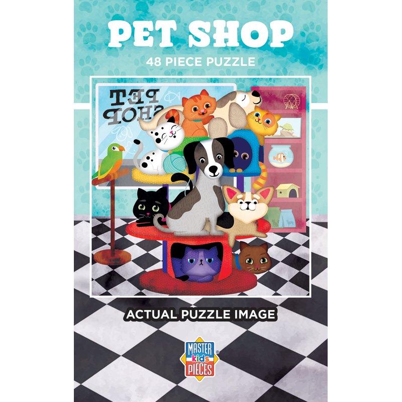 Pet Shop 48 Pieces Interlocking Jigsaw Puzzle For Kids
