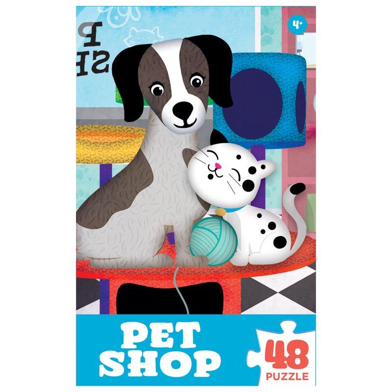 Pet Shop 48 Pieces Interlocking Jigsaw Puzzle for Kids