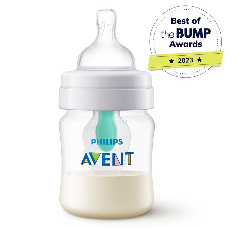 Philips Avent Anti-colic Baby Bottle With AirFree Vent 4oz 3pk Clear SCY701/93