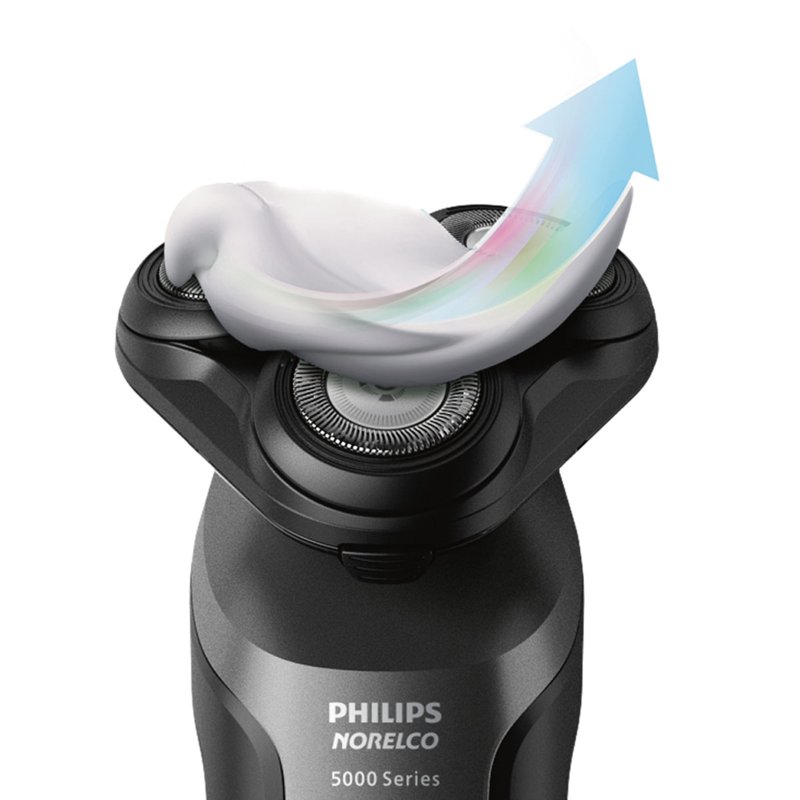 Philips Norelco Aquatouch Rechargeable Wet & Dry Electric Shaver With Precision + Nose Trimmer