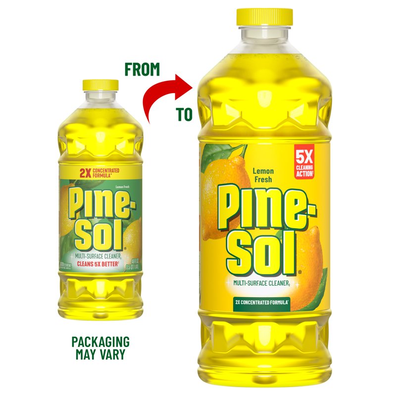Pine-Sol Multi-Surface Cleaner Lemon Fresh 80 Fluid Ounces