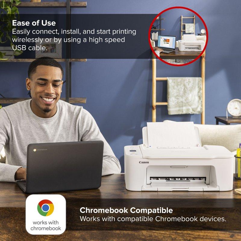 PIXMA TS3722 Wireless All-in-One Home Printer With Scanner And Copier With PG-275 And CL-276 Inks