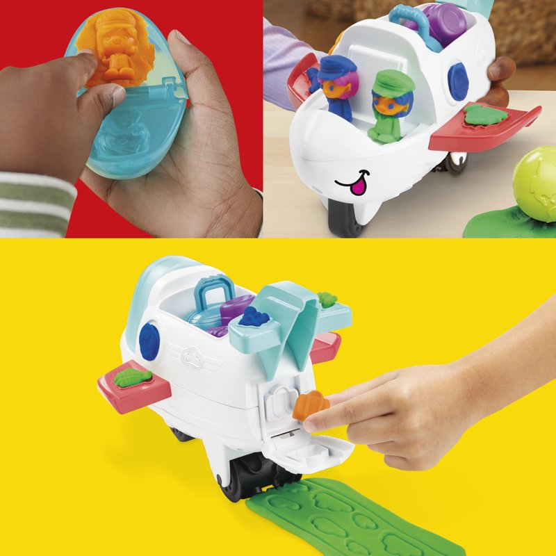 Play-Doh Airplane Explorer Starter Set For Kids Arts And Crafts