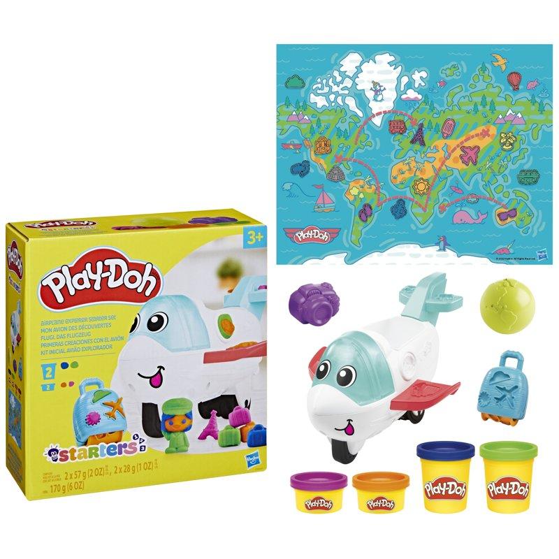 Play-Doh Airplane Explorer Starter Set for Kids Arts and Crafts