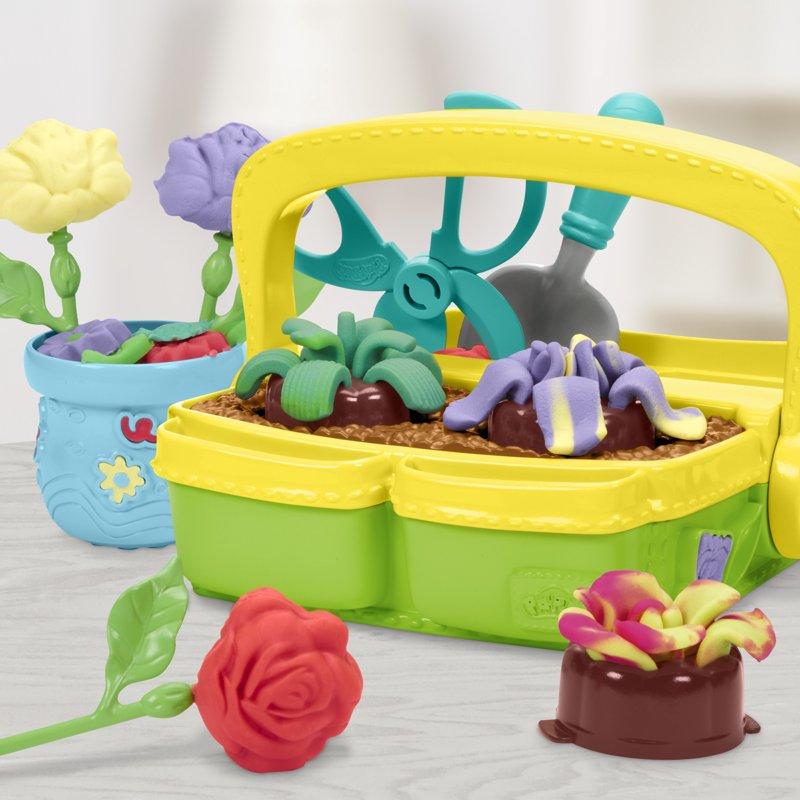 Play-Doh Blooming Flower Garden Toy Playset Nature Pretend Play Kids Arts & Crafts Ages 3+