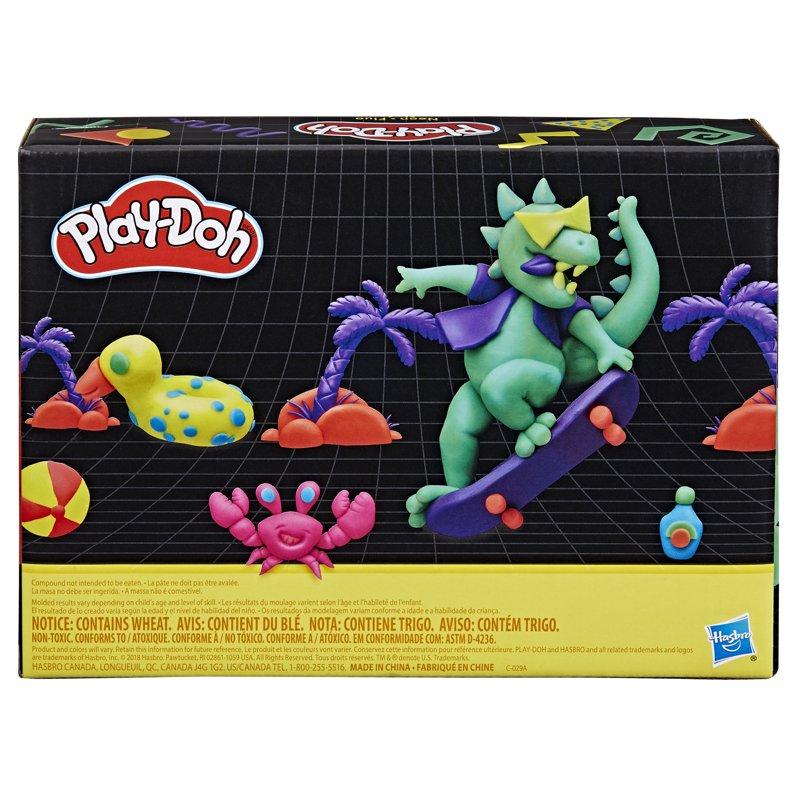 Play-Doh Neon Colors 8 Pack Of 2-Ounce Cans Arts And Crafts For Kids Non Candy Halloween Treats