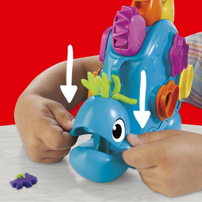 Play-Doh Shapes & Colors Dinosaur Toy Starter Set Arts & Crafts For Kids 2+