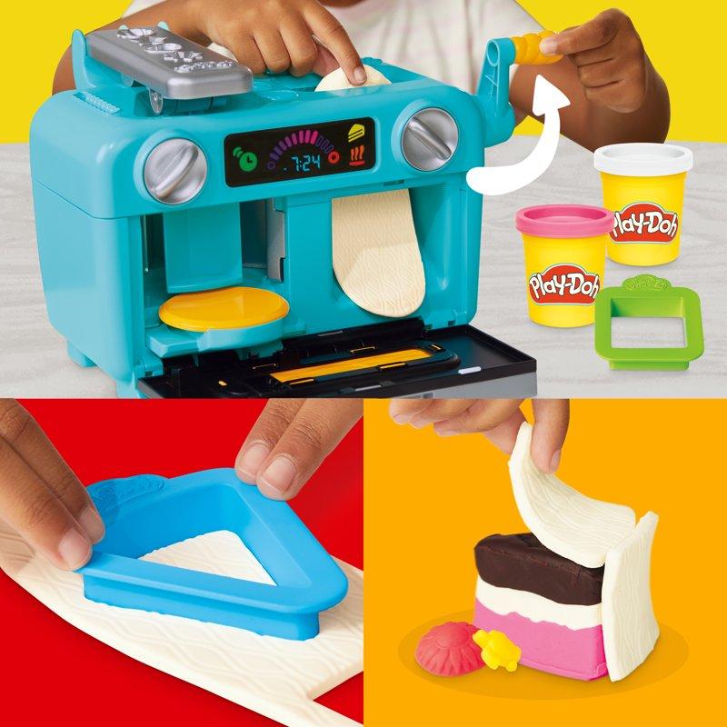 Play-Doh Super Slice Cake Play Kitchen Set Arts & Crafts Toys For Kids 3+