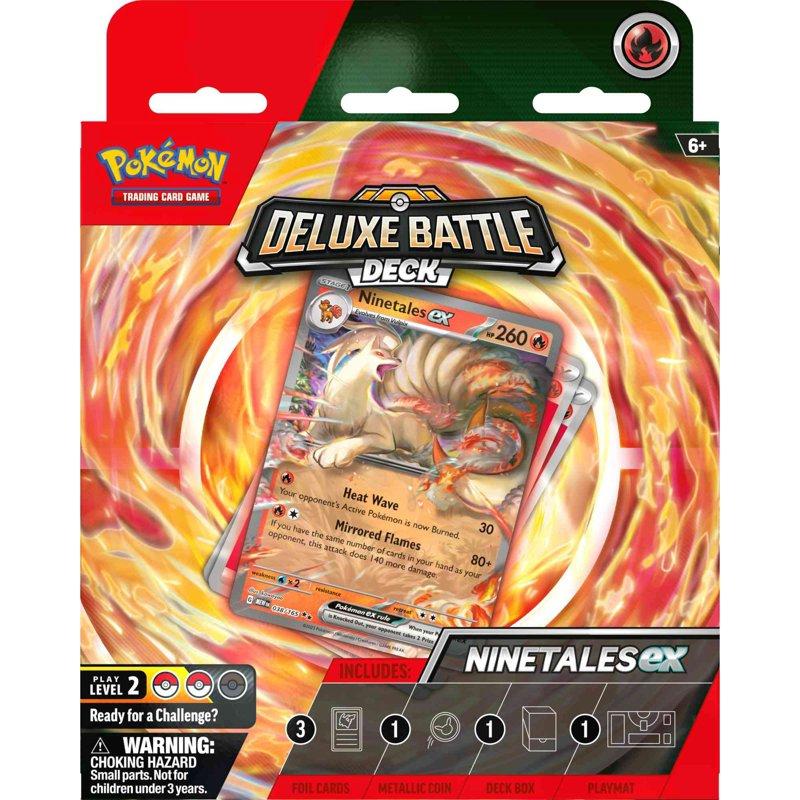 Pokemon Ninetales Ex Deluxe Battle Deck (60 Cards & More)