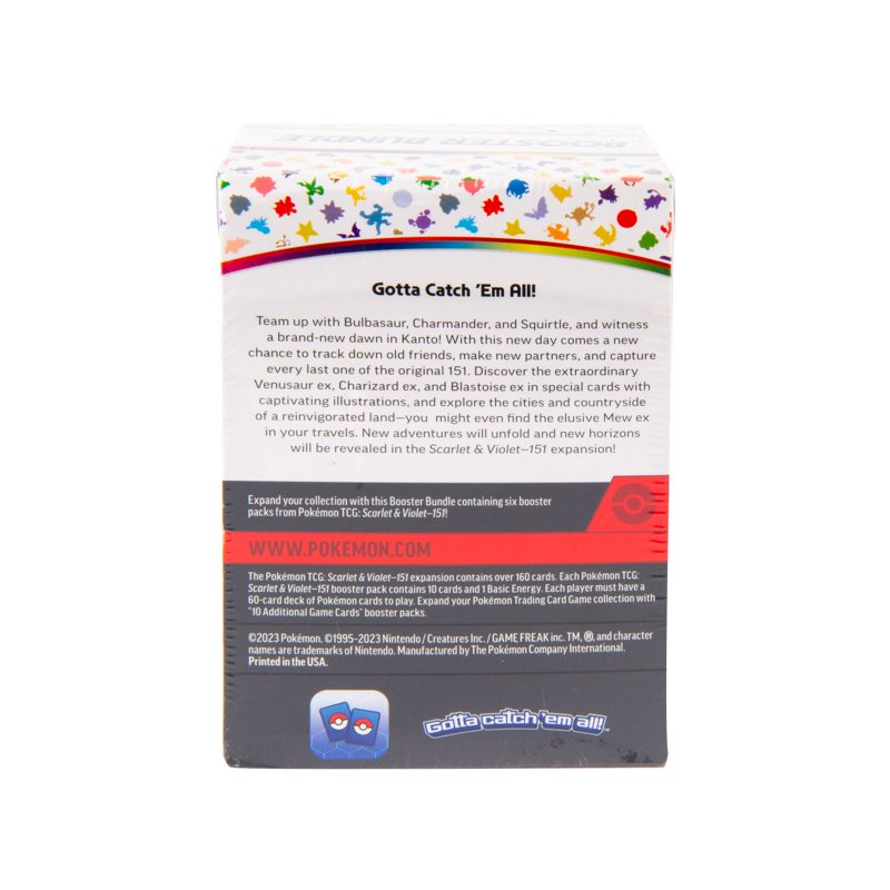 Pokémon Trading Card Games Scarlet & Violet 3.5 151 Booster Bundle