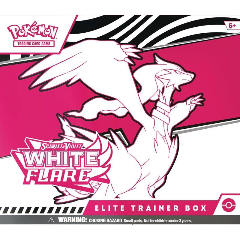 Pokemon Trading Cards Scarlet & Violet 10.5 White Flare Elite Trainer Box