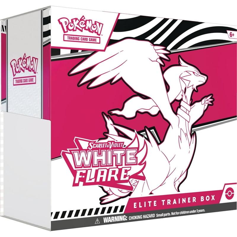 Pokemon Trading Cards Scarlet & Violet 10.5 White Flare Elite Trainer Box