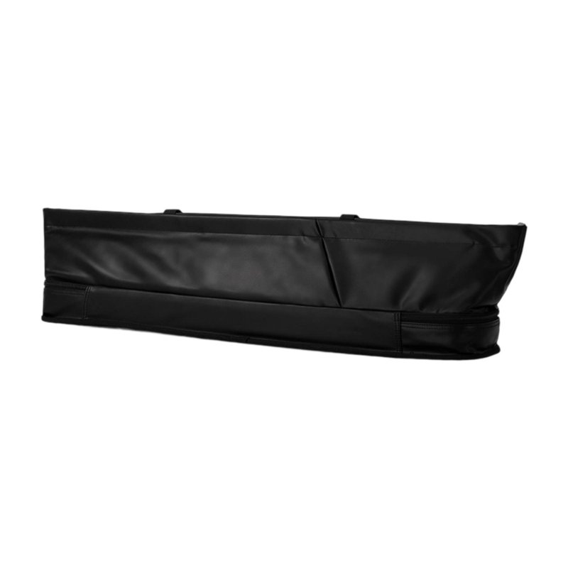 Pool Cue Case Billiards Carrying Bag Stick Storage Pouch 3x4 Capacity PU Leather for 1/2 Jointed Cues for Men and Women