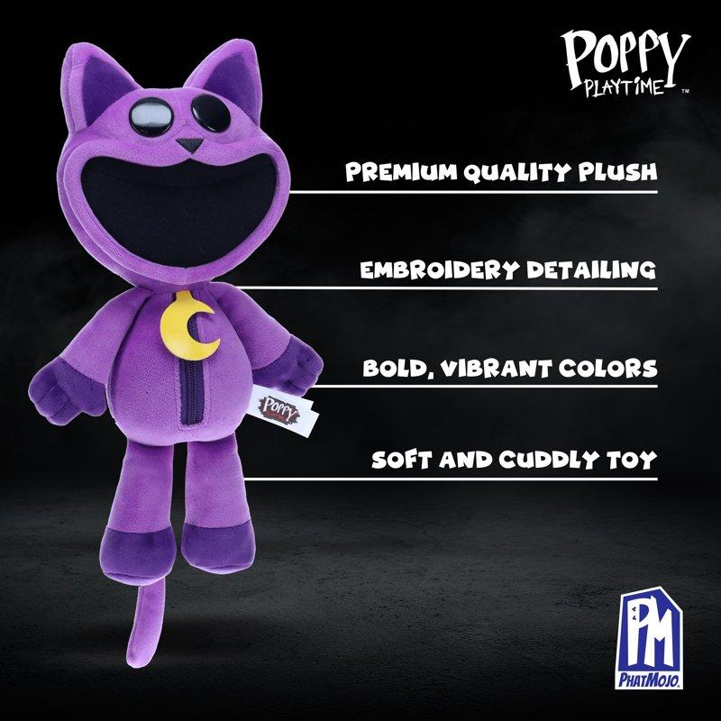 POPPY PLAYTIME - CatNap - Smiling Critters Deluxe Plush (14” Tall) - Officially Licensed Merchandise By PhatMojo