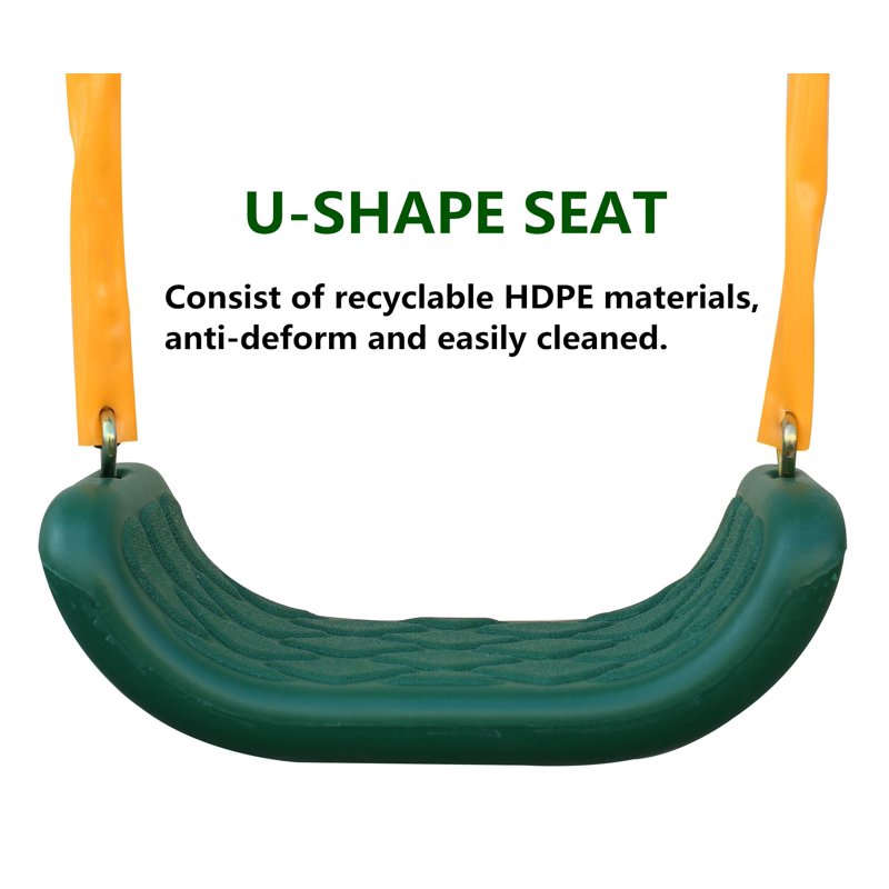 Powanli Two Station Swing Set For Children