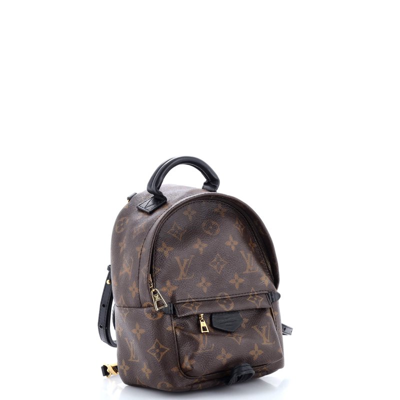 Pre-Owned Palm Springs Backpack Monogram Canvas Mini By Rebag