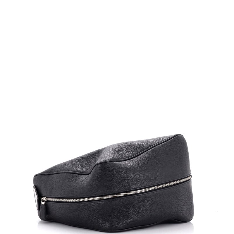 Pre-Owned Triangle Zip Backpack Leather By Rebag