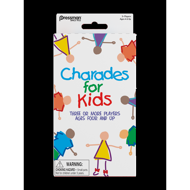 Pressman Charades for Kids: the Classic Game of Charades- Now Designed Especially for Kids