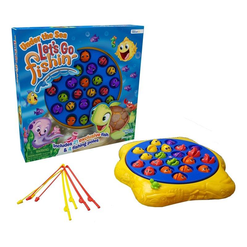 Pressman Let's Go Fishin' - Under The Sea Game For Kids And Families (Walmart Exclusive)