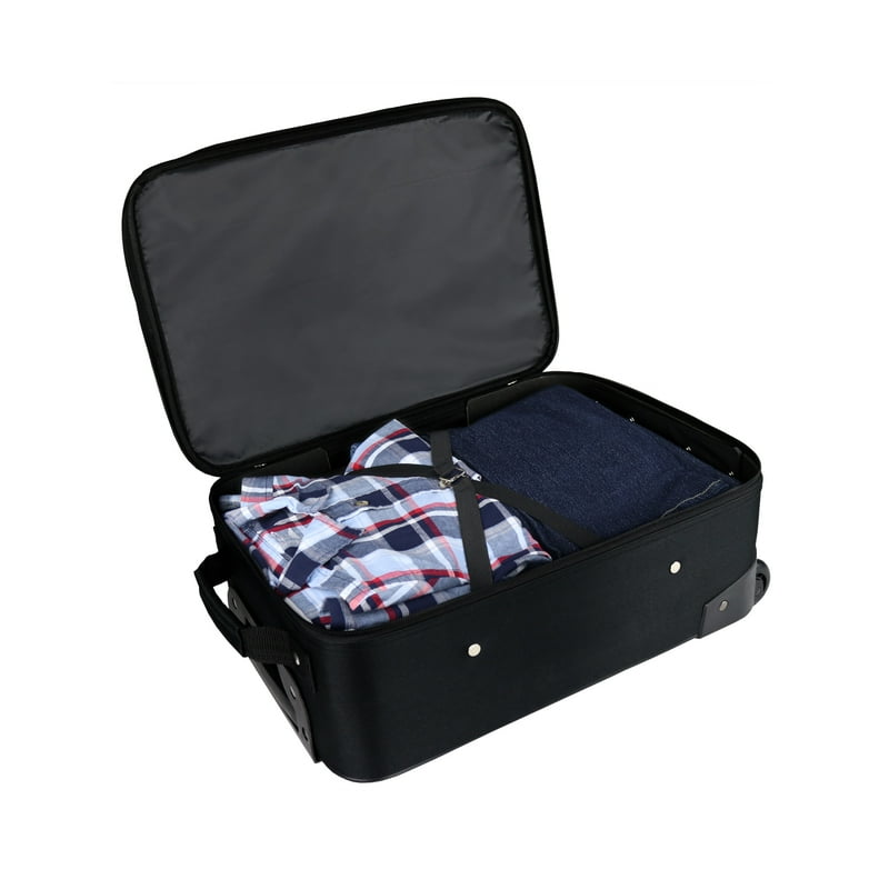 Protege 18" Softside Pilot Case Carry-on Luggage Black