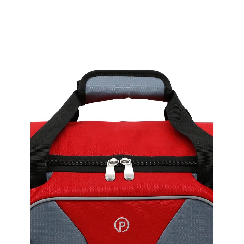 Protege 22" Travel And Sports Duffel Bag With Packing Cube - Red