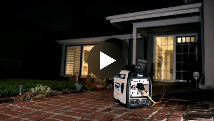 Pulsar 4000-Watt Super Quiet Gas Powered Inverter Generator With CO Sentry