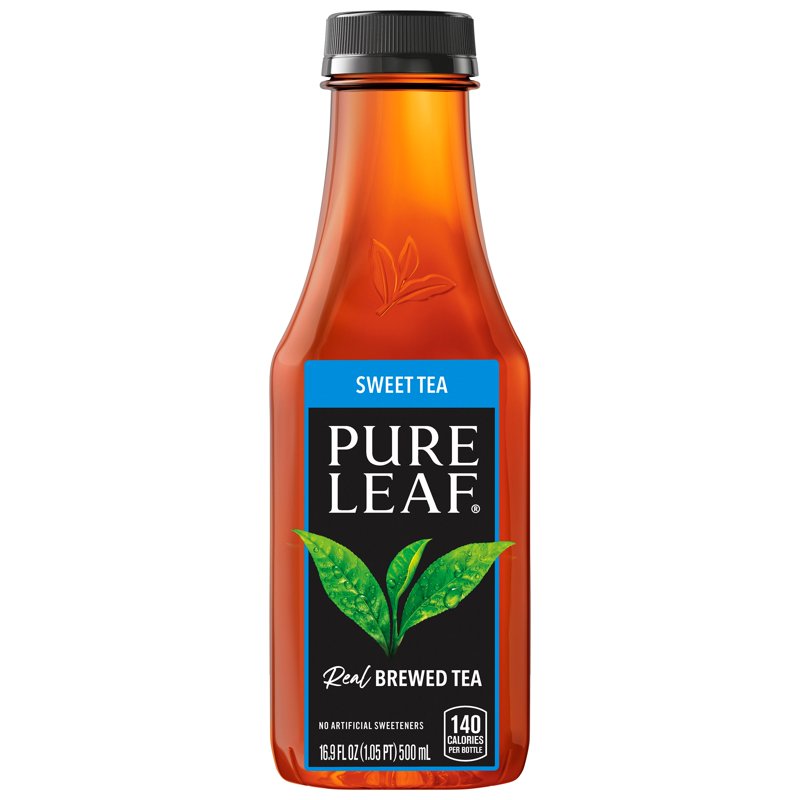 Pure Leaf Sweet Tea Iced Tea Bottled Tea Drink 16.9 Fl Oz 6 Pack Bottles