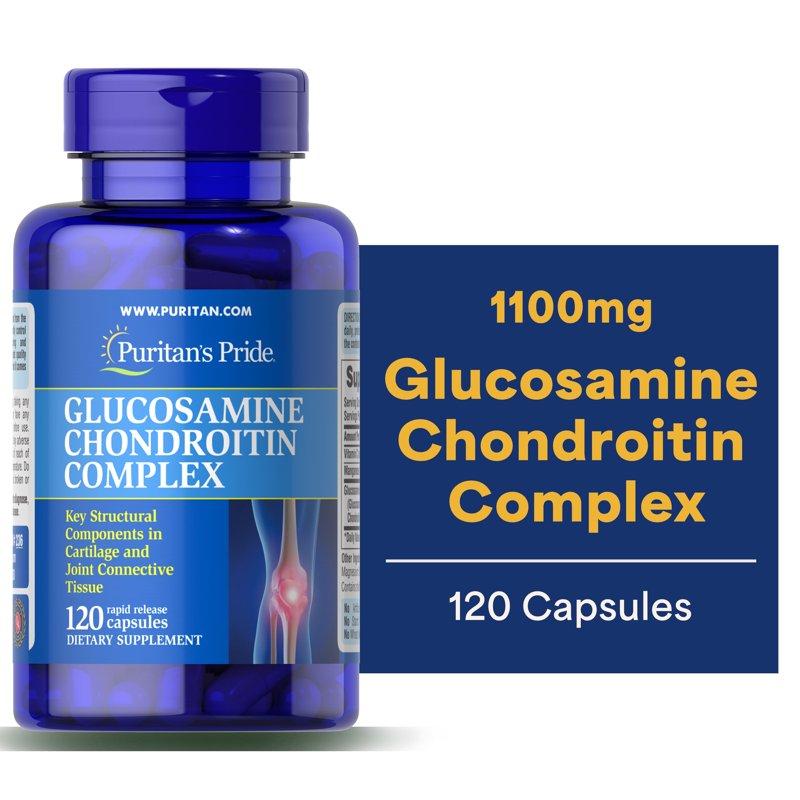 Puritans Pride Glucosamine Chondroitin Complex Capsules 120 Count