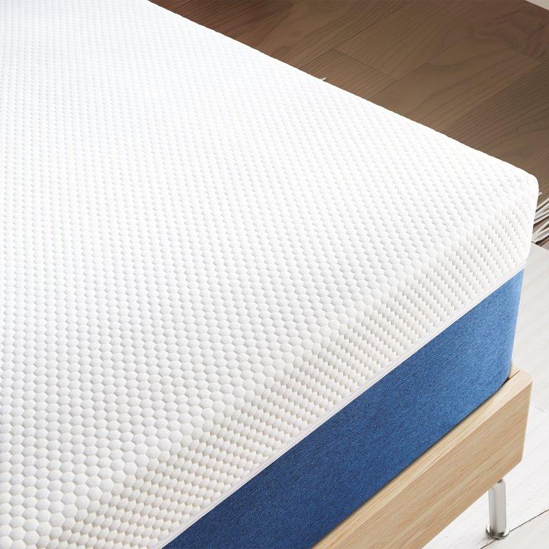 Queen Mattress GELBIY 10" Medium Gel Memory Foam Mattress In A Box For Adult Pressure Relief