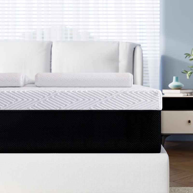 Queen Mattress JIAVA 10" Medium Gel Memory Foam Mattress in a Box Queen