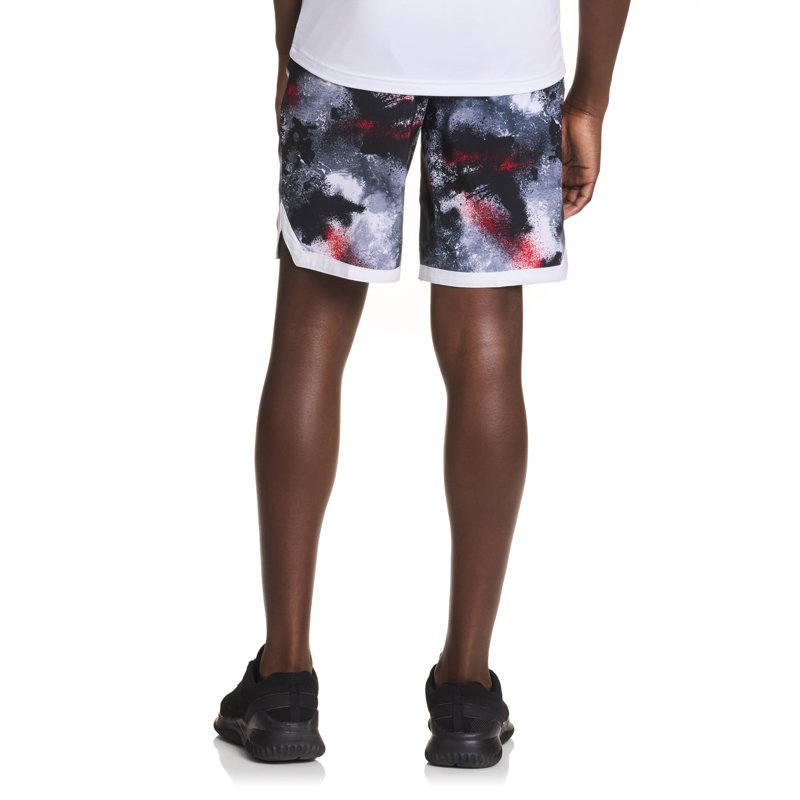 Reebok Boy's Athletic All Over Splatter Print Shorts Sizes 4-18