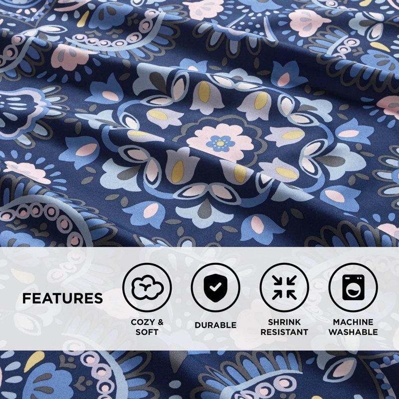 Regency Heights Queen Size Comforter Set 9-Piece Bed In A Bag Queen Navy Blue Bedding Comforter Set With Comforter Flat Sheets Fitted Sheets With Side Pockets